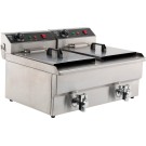 COMBISTEEL - Friteuse posable électrique 2x8 l