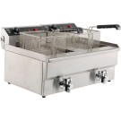 COMBISTEEL - Friteuse posable électrique 2x8 l