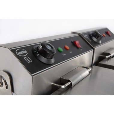 COMBISTEEL - Friteuse posable électrique 2x8 l