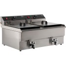 COMBISTEEL - Friteuse posable électrique 2x10 l