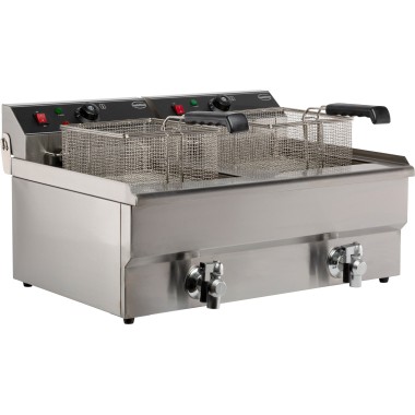 COMBISTEEL - Friteuse posable électrique 2x10 l