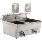 COMBISTEEL - Friteuse posable électrique 2x10 l