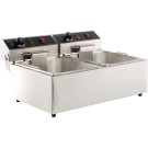 COMBISTEEL - Friteuse posable électrique 2x6 l
