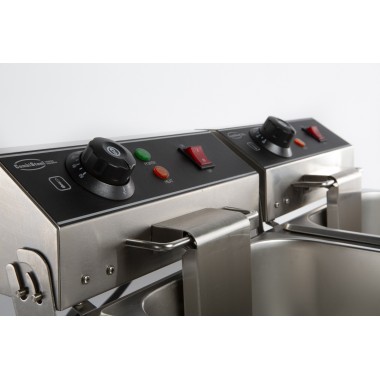 COMBISTEEL - Friteuse posable électrique 2x6 l