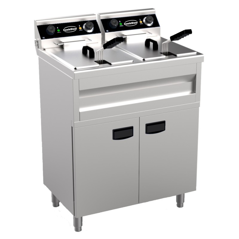COMBISTEEL - Friteuse électrique 2x9l