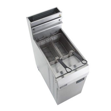 COMBISTEEL - Friteuse à gaz 1x21l