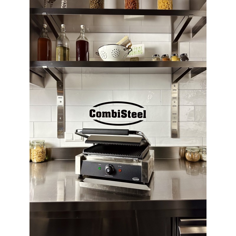COMBISTEEL - Grill de contact panini profondeur 410 mm