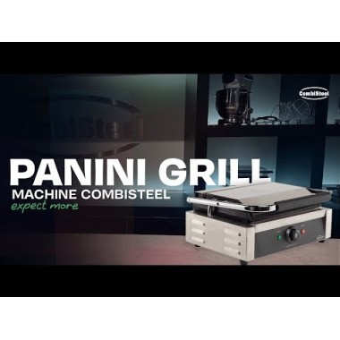 COMBISTEEL - Grill de contact panini profondeur 410 mm