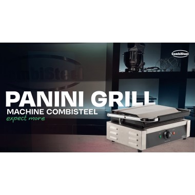 COMBISTEEL - Grill de contact panini profondeur 410 mm