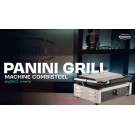 COMBISTEEL - Grill de contact panini profondeur 410 mm