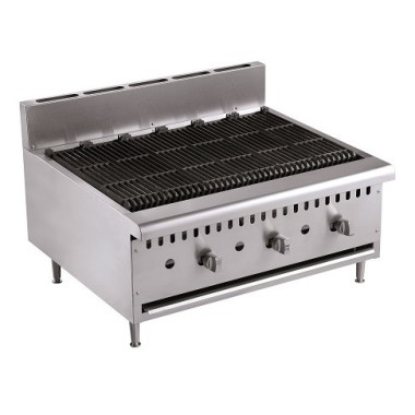 COMBISTEEL - Grill pierre lavique gaz