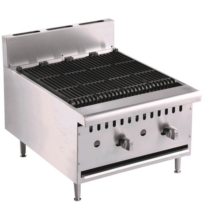 COMBISTEEL - Grill a gaz profondeur 800 mm