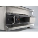 COMBISTEEL - Plaque grill électrique chrome