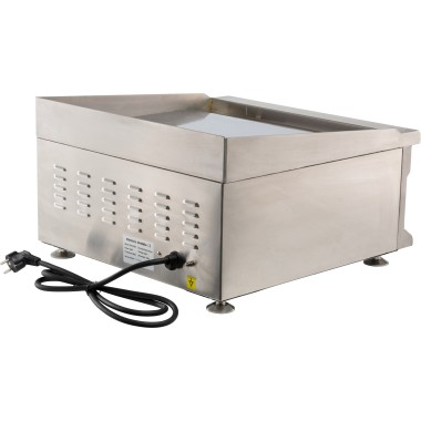 COMBISTEEL - Plaque grill électrique chrome