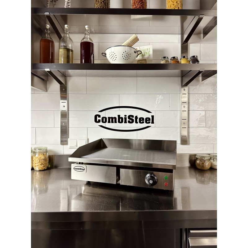 COMBISTEEL - Plaque grill électrique profondeur 470 mm
