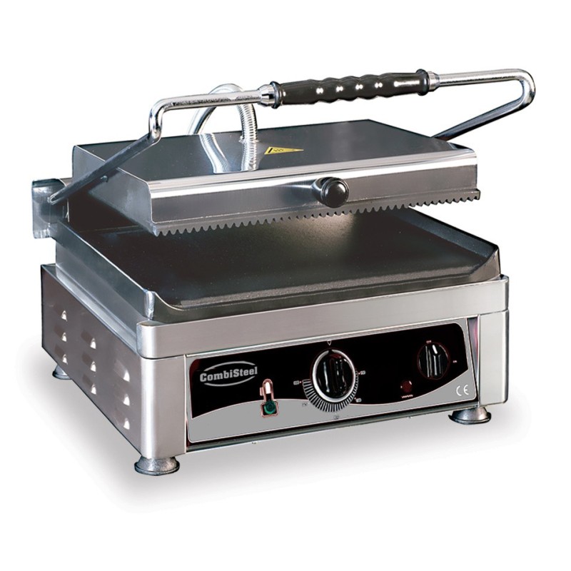 COMBISTEEL - Grill de contact 500 mm plaque lisse/nervurée