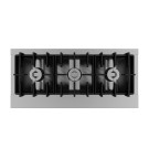 COMBISTEEL - Cuisinière 3 bruleurs
