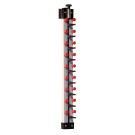 COMBISTEEL - Porte assiettes dressées murale 9