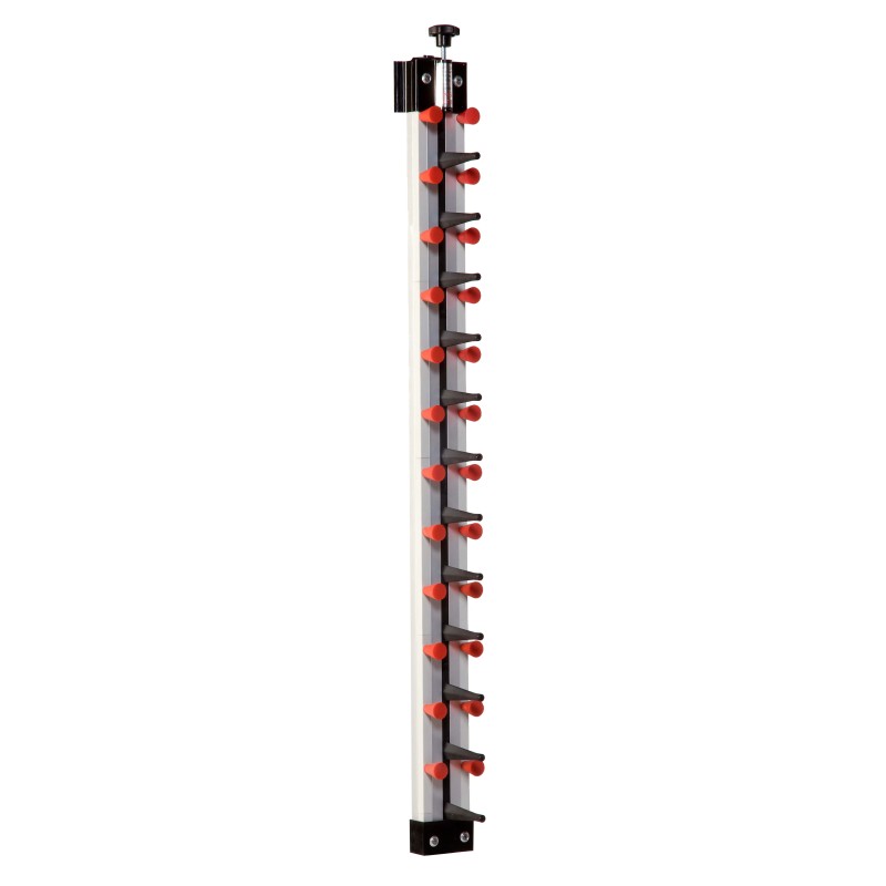 COMBISTEEL - Porte assiettes dressées murale 12