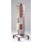 COMBISTEEL - Porte-assiettes-dressées trolley 84