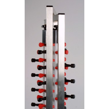 COMBISTEEL - Chariot porte assiettes dressées escamotable 48