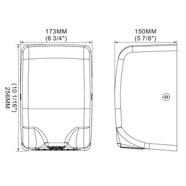 COMBISTEEL - Sèche-mains hd-21