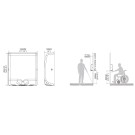 COMBISTEEL - Sèche-mains hd-30