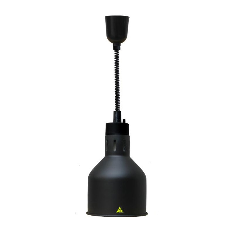 COMBISTEEL - Lampe chauffante noir diamètre 175 mm