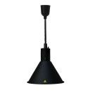 COMBISTEEL - Lampe chauffante noir diamètre 275 mm