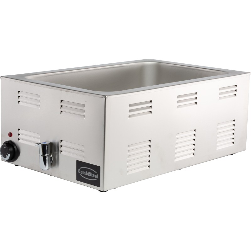 COMBISTEEL - Bain-marie avec robinet de vidange