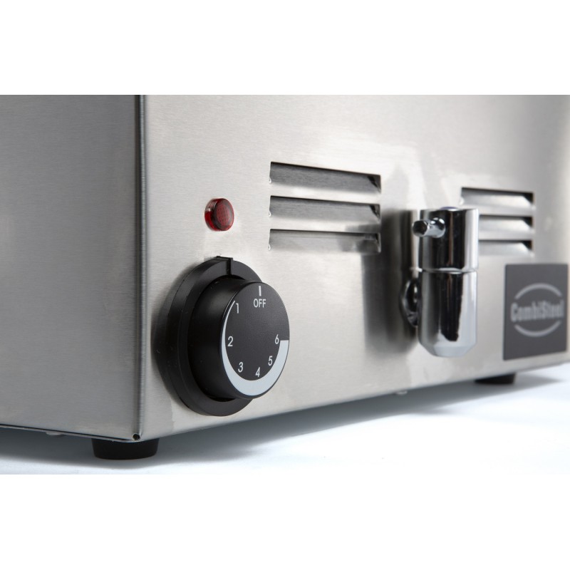 COMBISTEEL - Bain-marie avec robinet de vidange