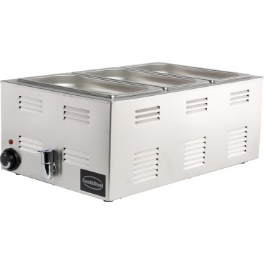 COMBISTEEL - Bain-marie avec robinet de vidange