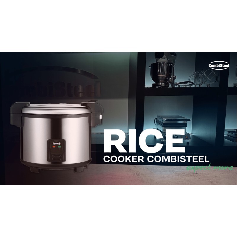 COMBISTEEL - Cuiseur à riz 5,4 litres