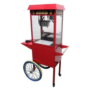 COMBISTEEL - Appareil popcorn roulettes inclues