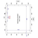 COMBISTEEL - Chambre froide positive/negative 2400x2100x2200