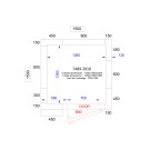 COMBISTEEL - Chambre froide positive/negative 1500x1500x2200 - 120 mm