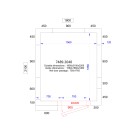 COMBISTEEL - Chambre froide positive/négative 1800x2100x2200 - 120 mm
