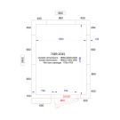 COMBISTEEL - Chambre froide positive/négative 1800x2400x2200 - 120 mm