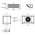 COMBISTEEL - Unité refroidissement split type positif 18,97-47,29 m3