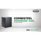 COMBISTEEL - Minibar 40l peltier system