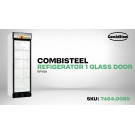 COMBISTEEL - Réfrigérateur 1 porte en verre