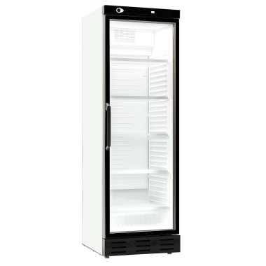 COMBISTEEL - Réfrigérateur 1 porte en verre 382 litres