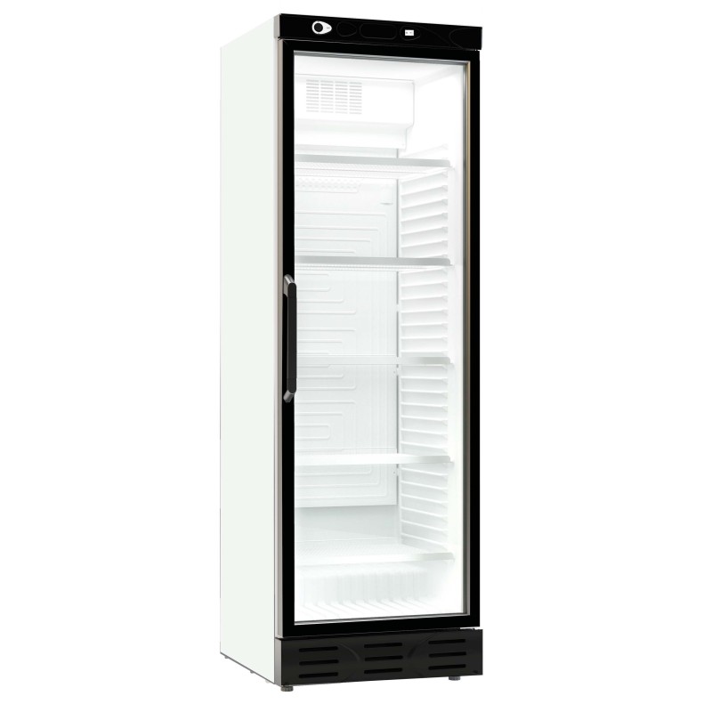 COMBISTEEL - Réfrigérateur 1 porte en verre 382 litres