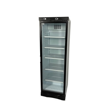 COMBISTEEL - Réfrigérateur 1 porte en verre 382 litres
