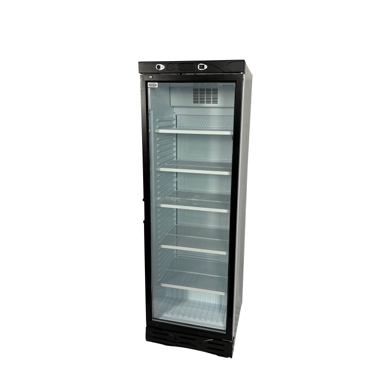 COMBISTEEL - Réfrigérateur 1 porte en verre 382 litres