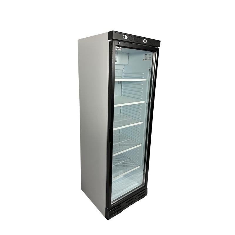 COMBISTEEL - Réfrigérateur 1 porte en verre 382 litres
