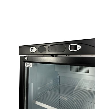 COMBISTEEL - Réfrigérateur 1 porte en verre 382 litres