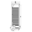COMBISTEEL - Réfrigérateur blanc 1 porte