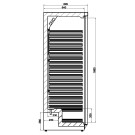 COMBISTEEL - Réfrigérateur blanc 1 porte