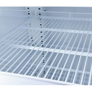 COMBISTEEL - Réfrigérateur 2 portes en verre 670 litres